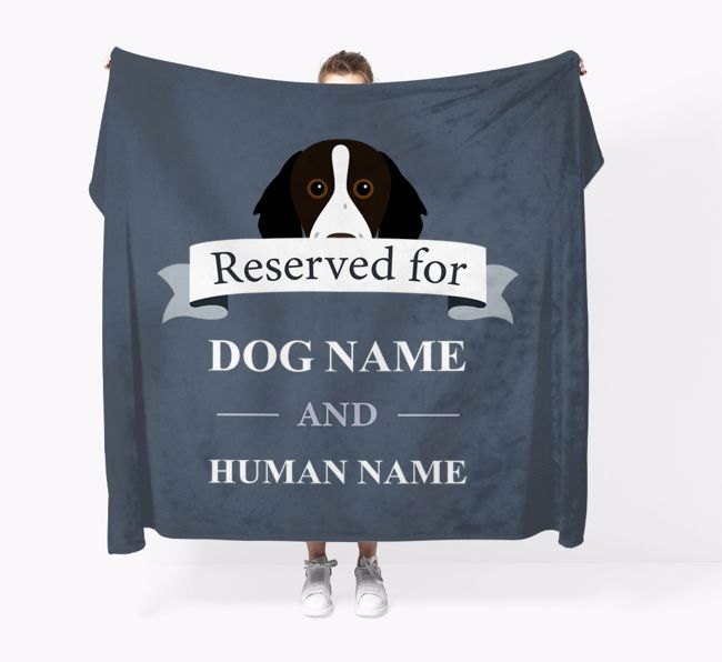 Reserved For: Personalised {breedFullName} Throw Blanket